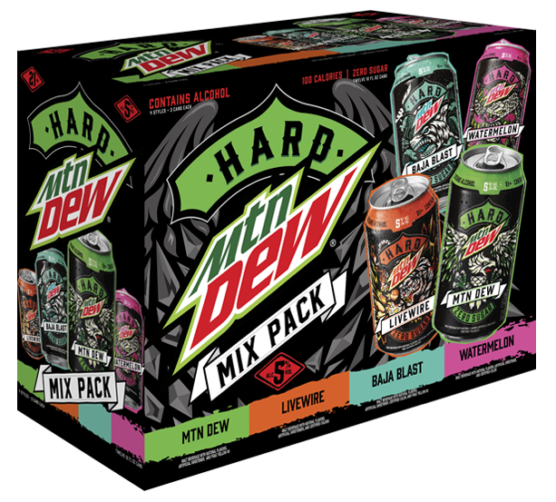 Hard Mtn Dew Mix Pack