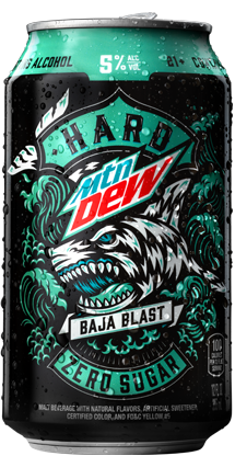 Hard Mountain Dew Baja Blast