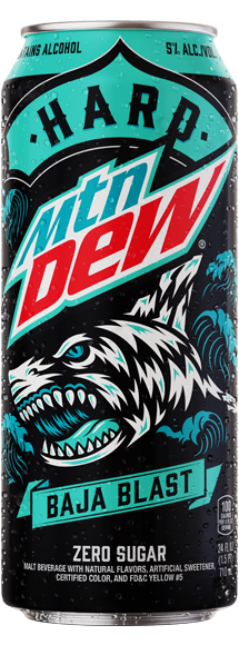 Hard Mountain Dew Baja Blast